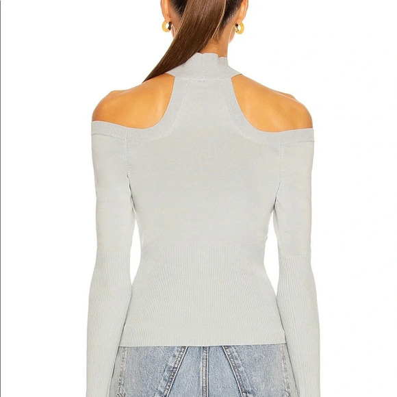 Jonathan Simkhai Lila Cut Out Pullover Top Size Small - Picture 4 of 13